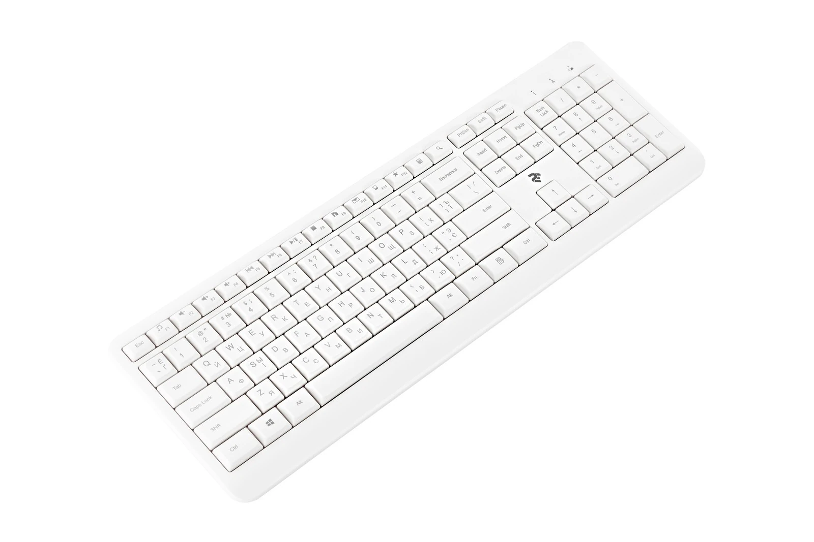 Keyboard 2E KS220 white wireless