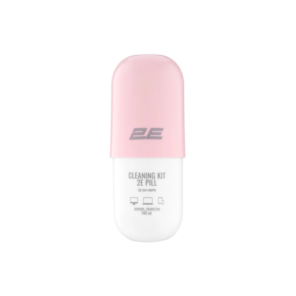 Набор для чистки 2E SK140PN PILL, розовый