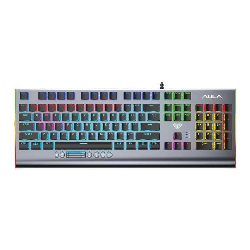 Keyboard AULA F2099 LED gaming mechanical wired