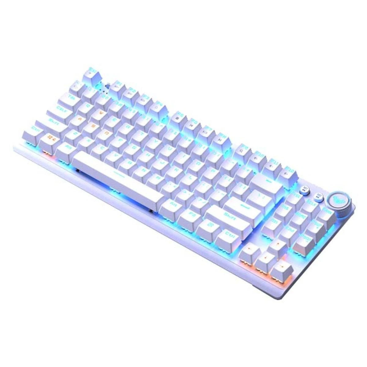 Keyboard AULA F3001 wireless Bluetooth gaming mechanical white