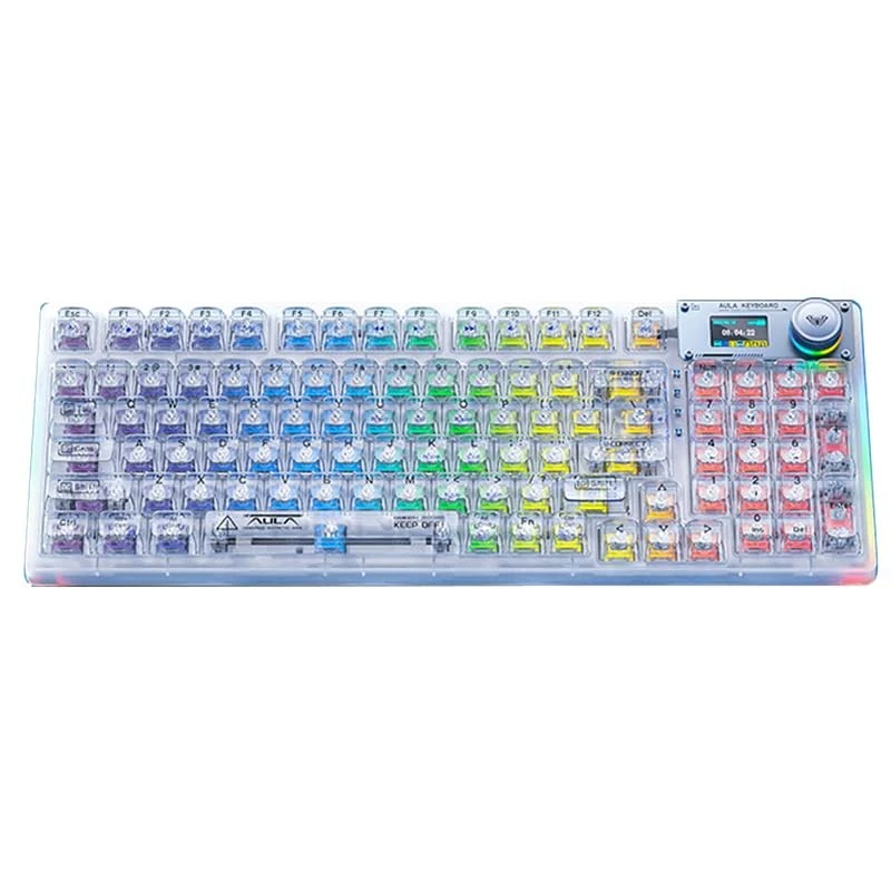 Keyboard AULA WIND F98 PRO gaming mechanical wireless