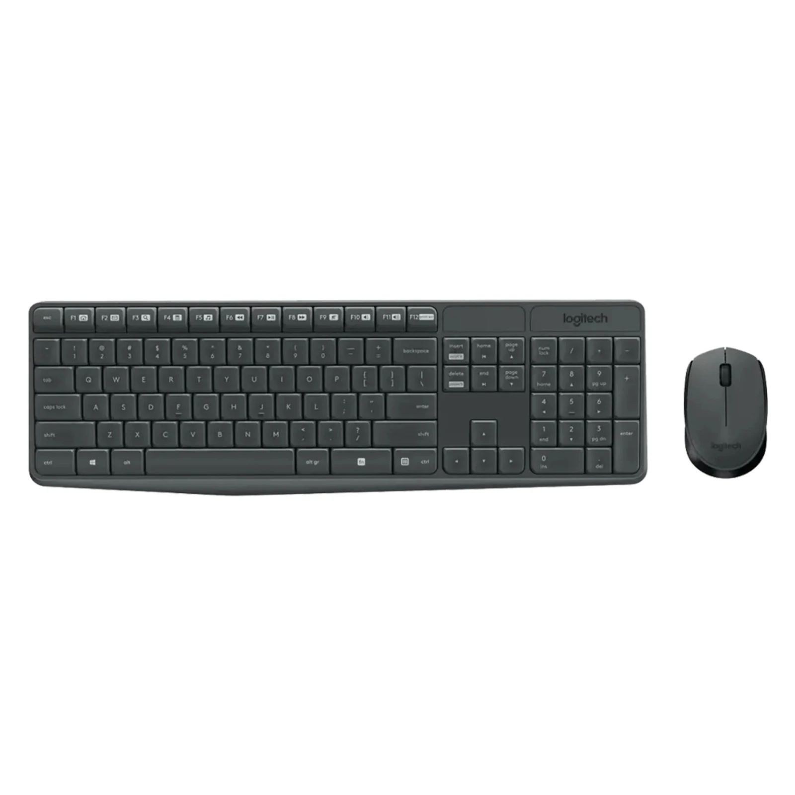 Keyboard and mouse combo LOGITECH MK235 wireless black