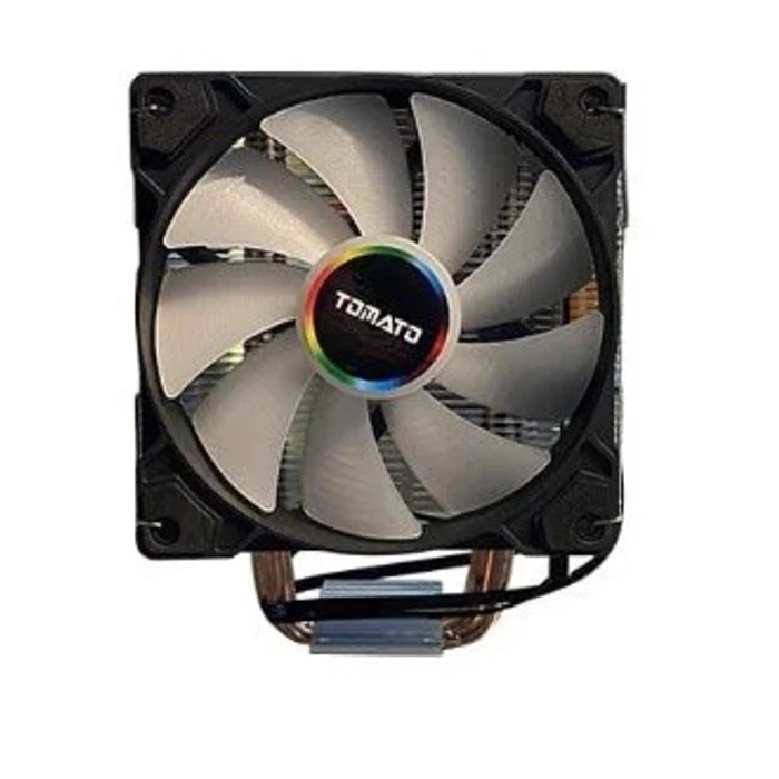 CPU cooler TOMATO AM-6300 RGB CHINA 120mm black