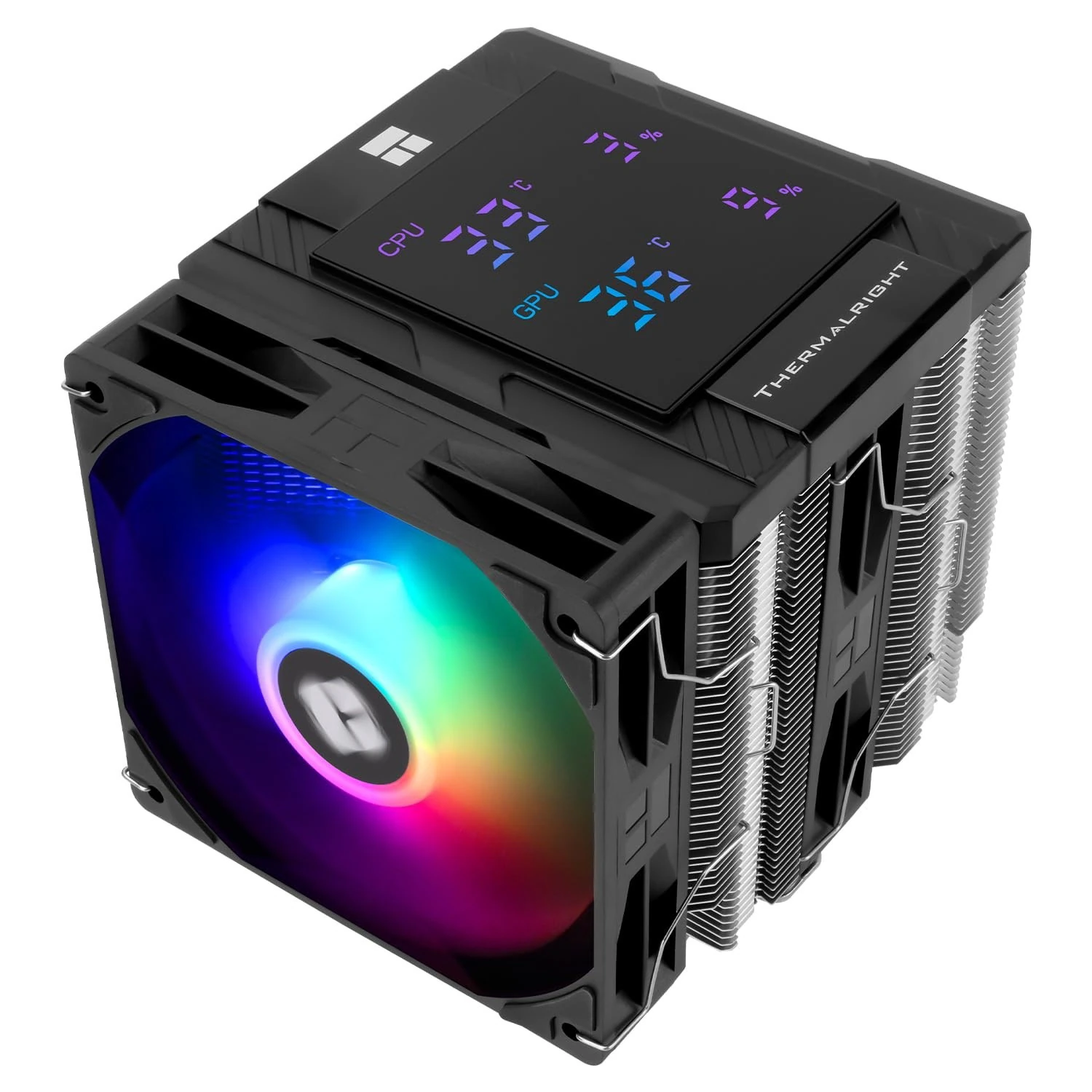 CPU cooler THERMALRIGHT PEERLESS ASSASSIN 120 DIGITAL ARGB black