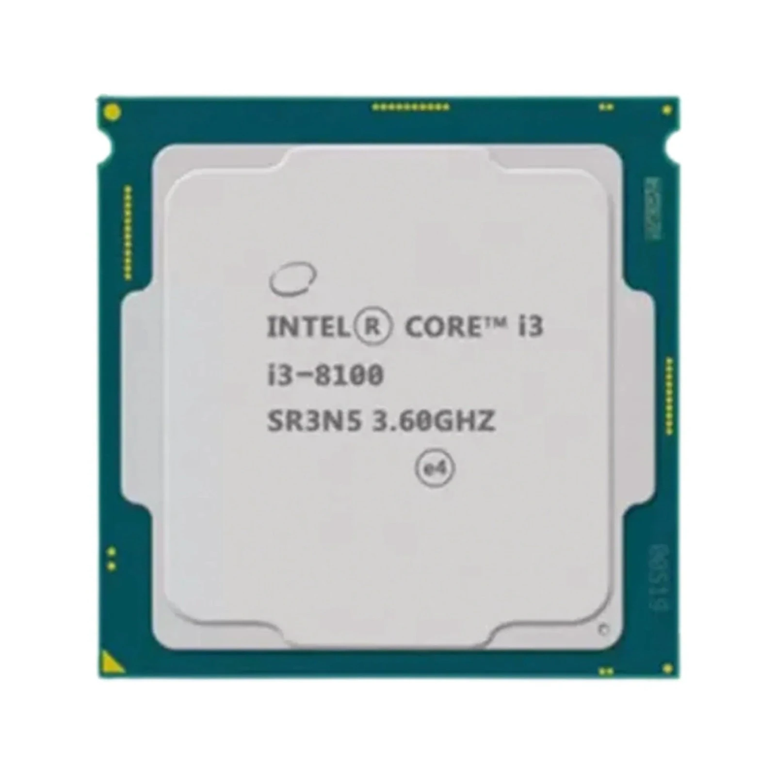 Prosessor INTEL CORE i3-8100