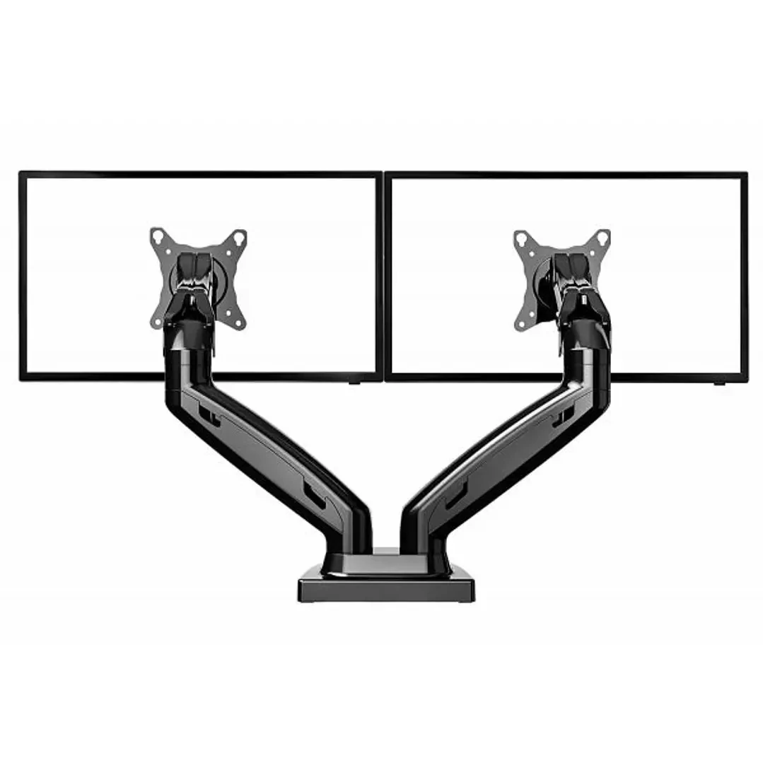 Iki monitor üçin stol kronşteýni NORTH BAYOU D5D 17"-27"