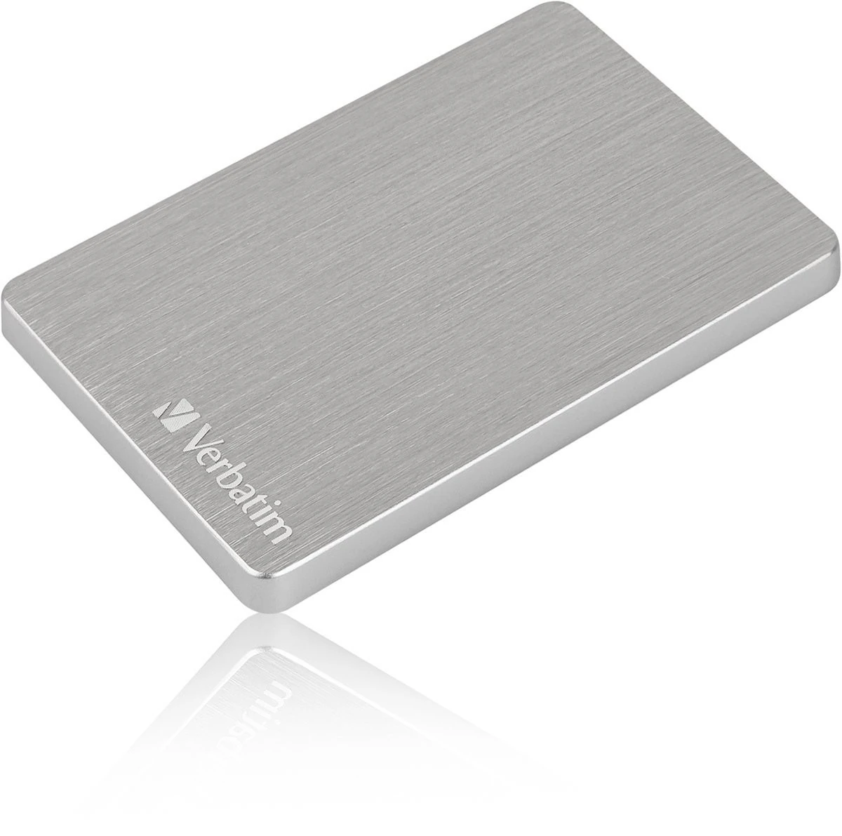 External hard drive VERBATIM 2TB GO ALU SLIM USB3.2/TYPE-C/silver