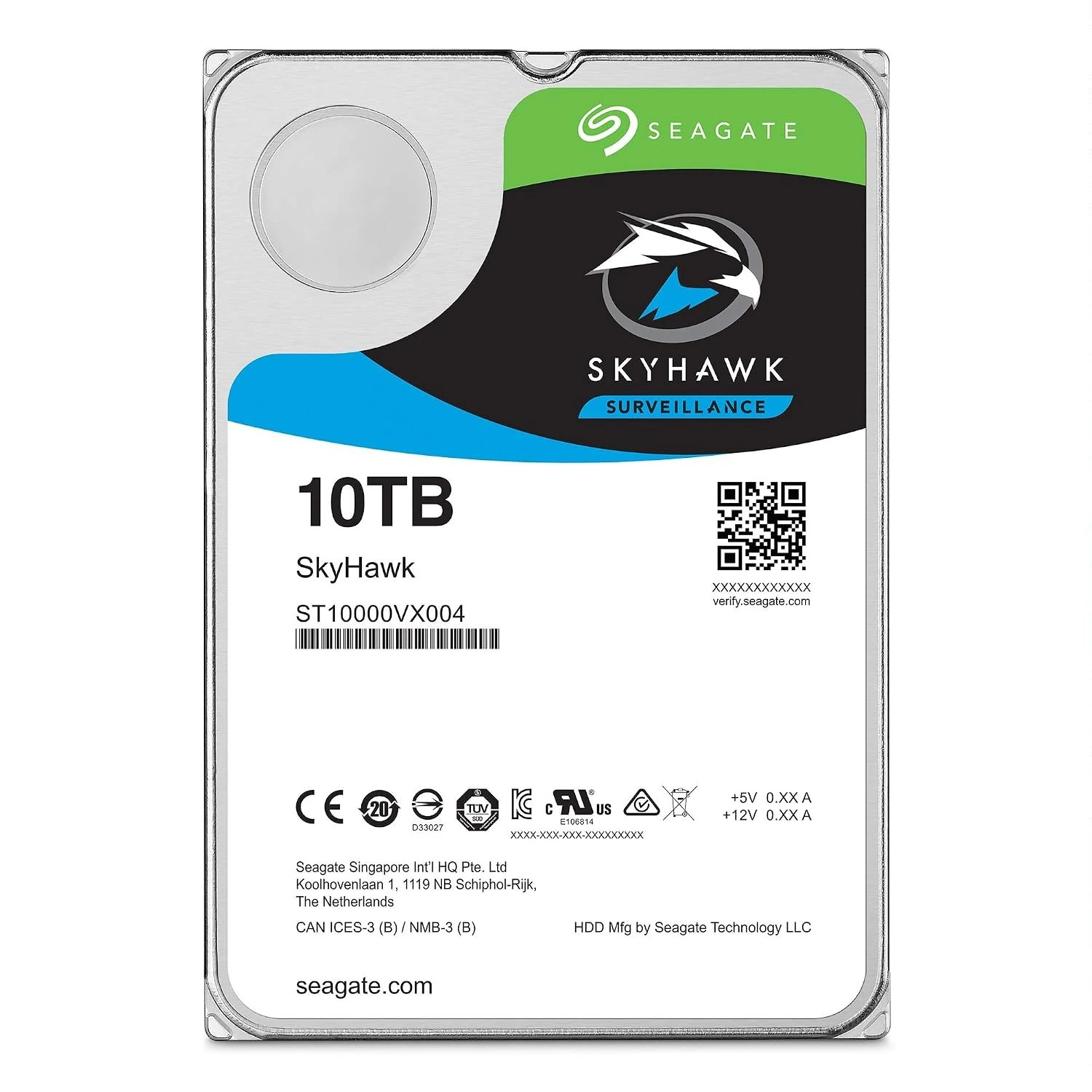 Hard drive SEAGATE SKYHAWK 10TB SATA 3.5