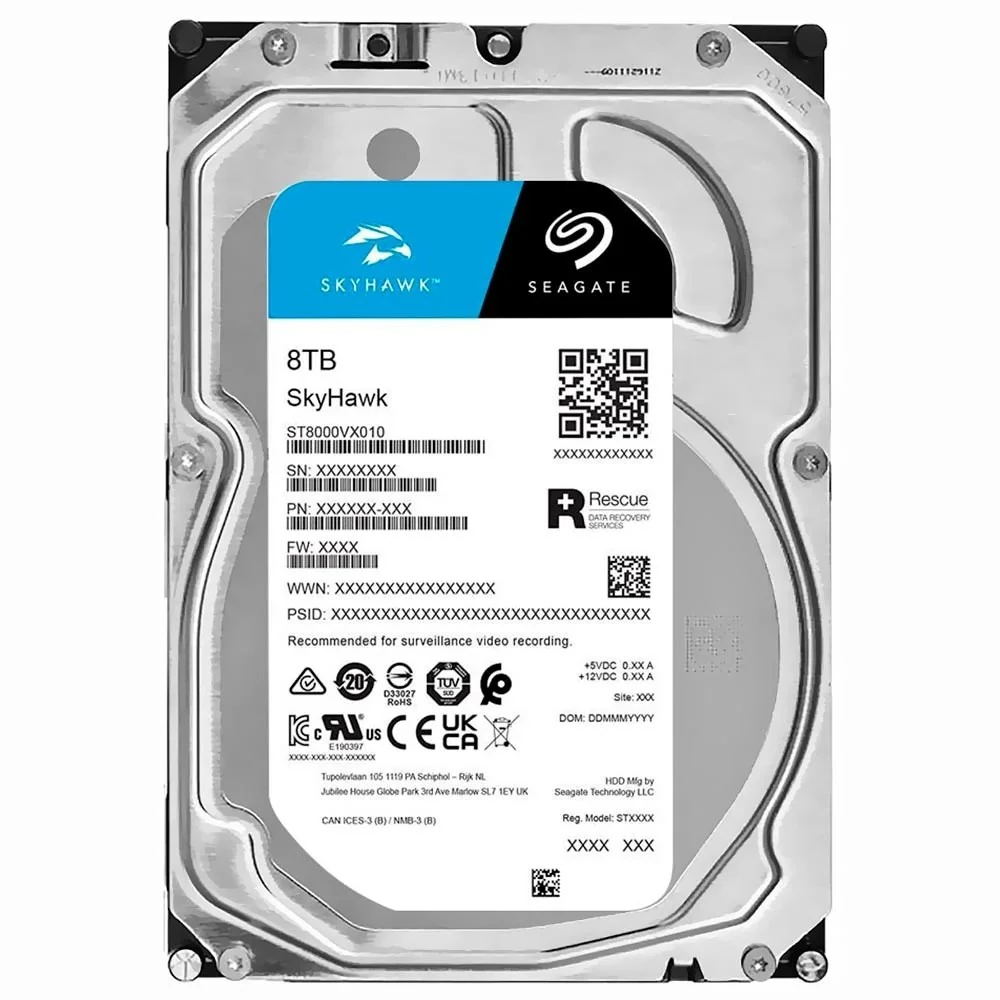 Hard drive SEAGATE SKYHAWK 8TB 3.5