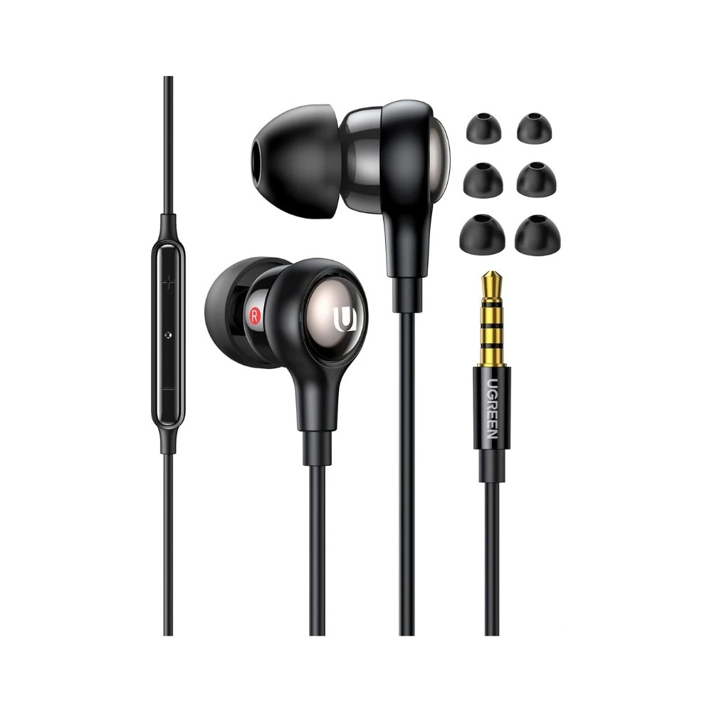 In-ear gulaklyk UGREEN 35753, 3.5mm ştekker bilen