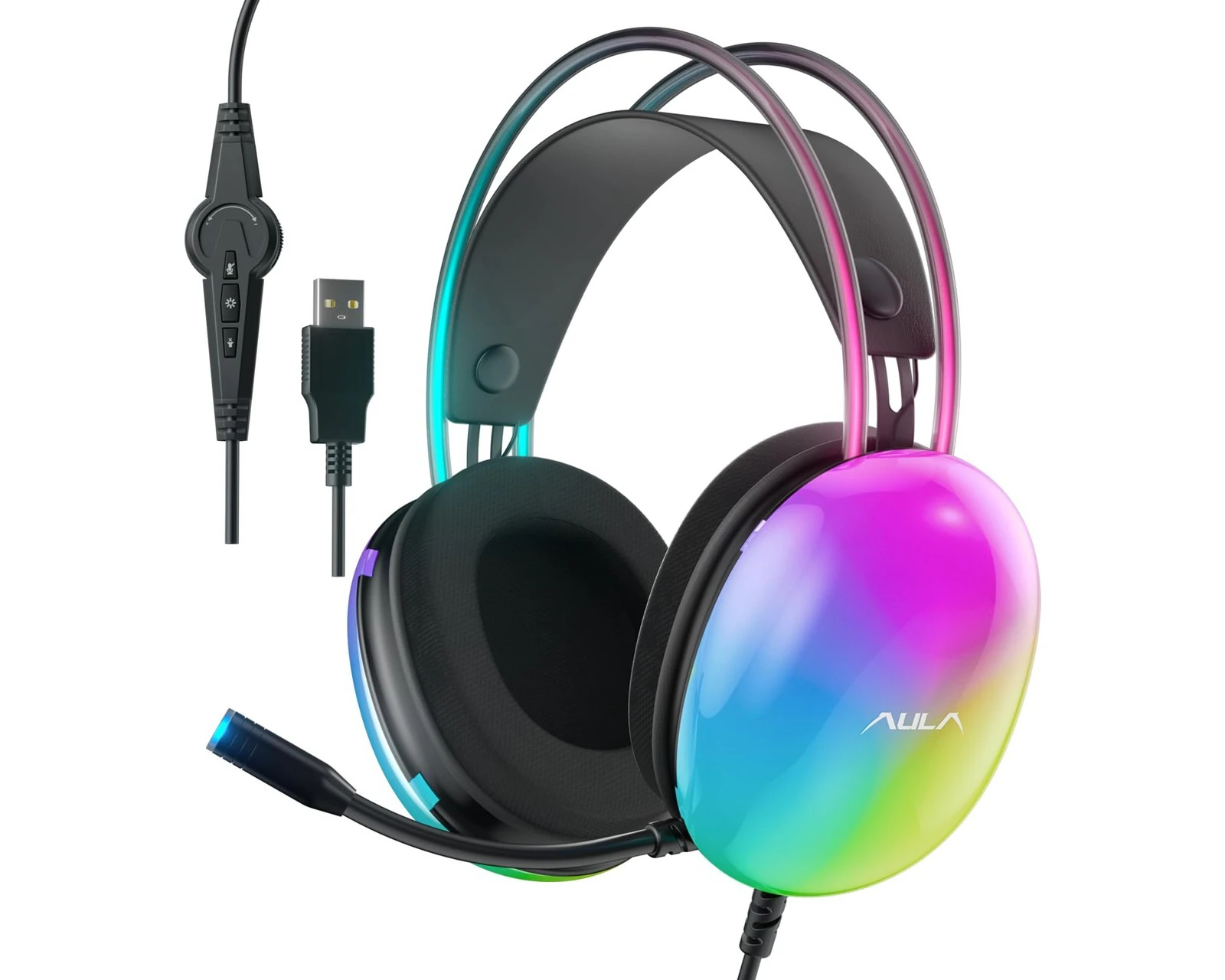 Headset AULA S505 wired USB