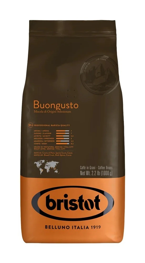 Däneli kofe BRISTOT BUONGUSTO 1000g