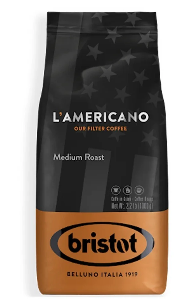Däneli kofe BRISTOT L'Americano Medium Roast 1000g