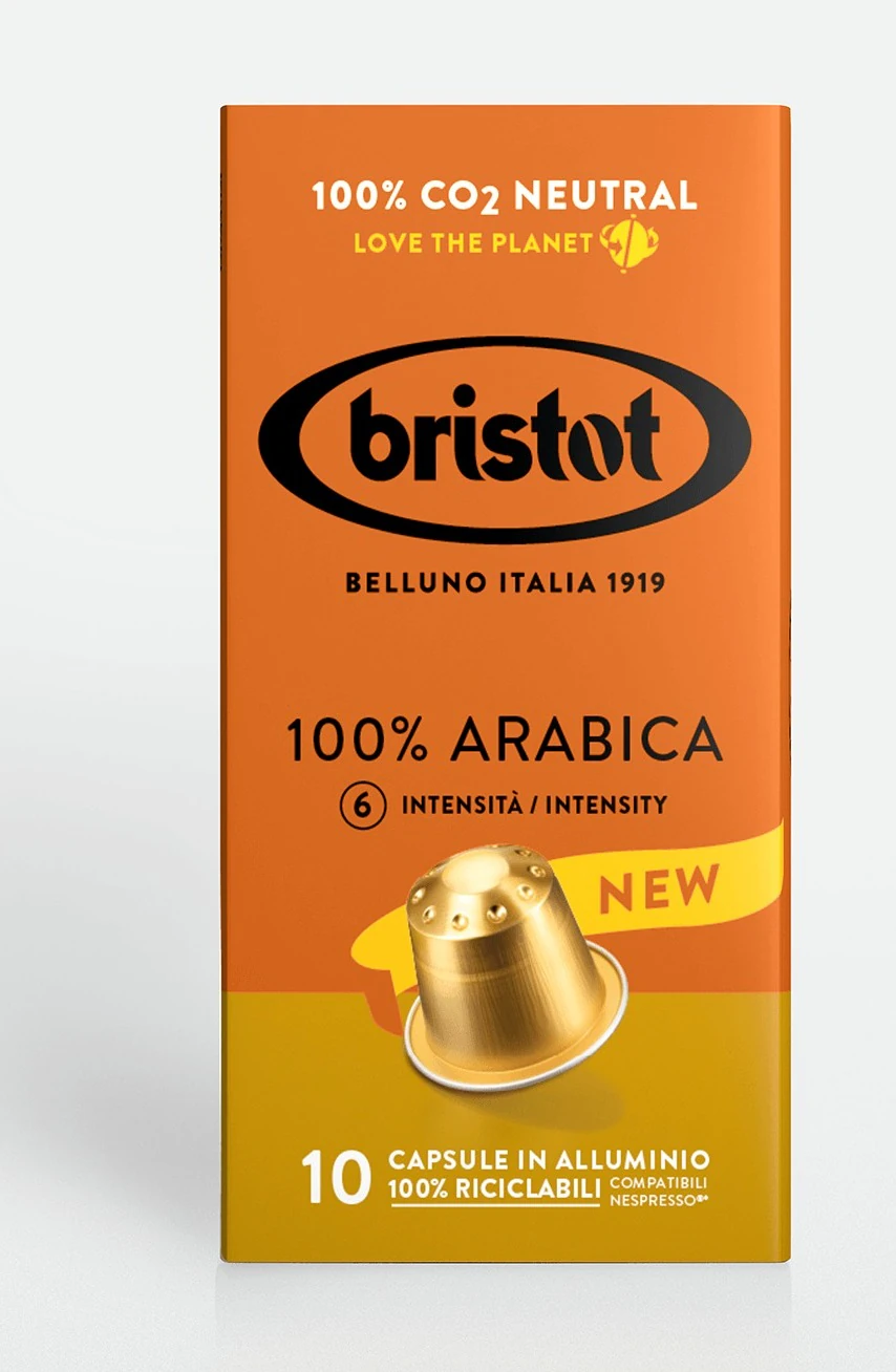 Kapsulaly kofe BRISTOT ARABICA 5,5g (Nespresso)