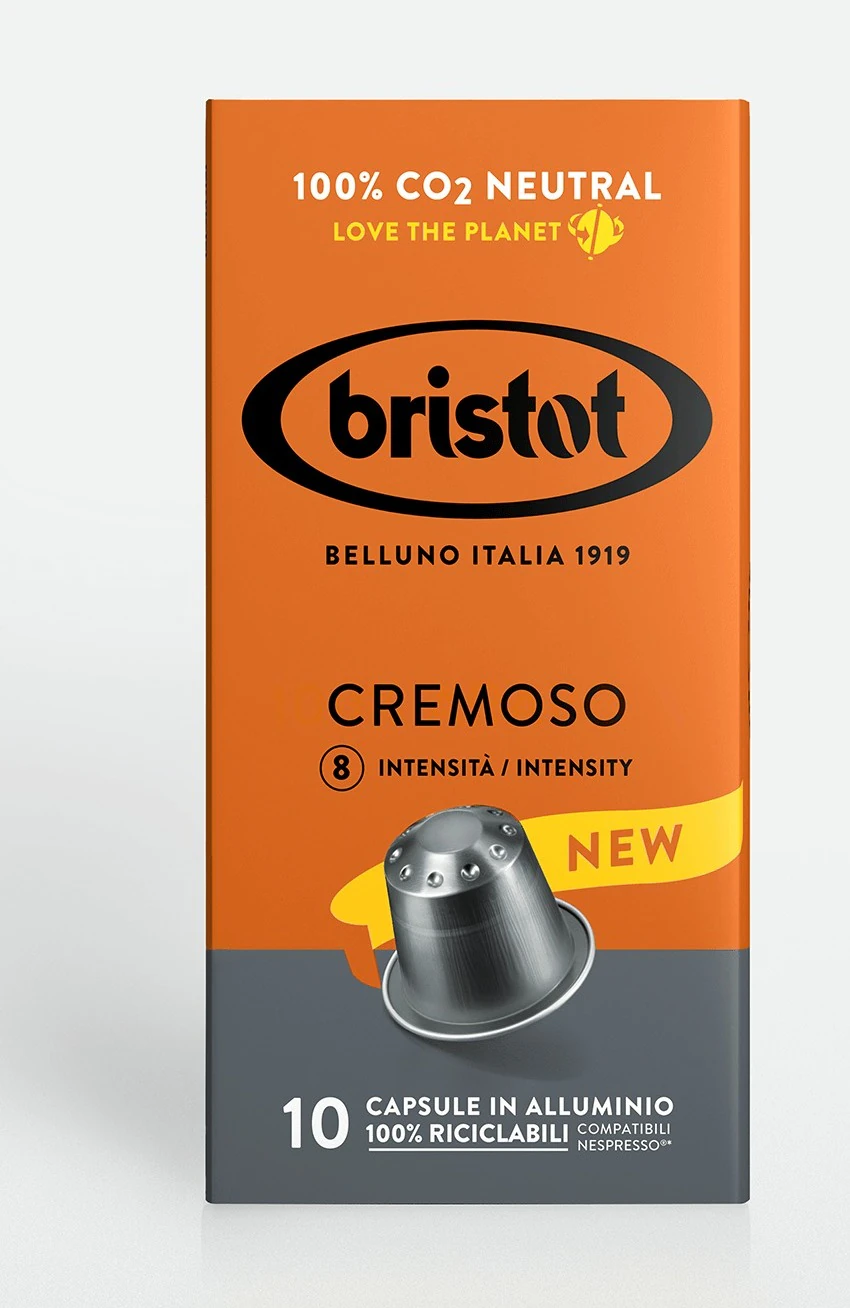 Kapsulaly kofe BRISTOT CREMOSO 5,5g (Nespresso)