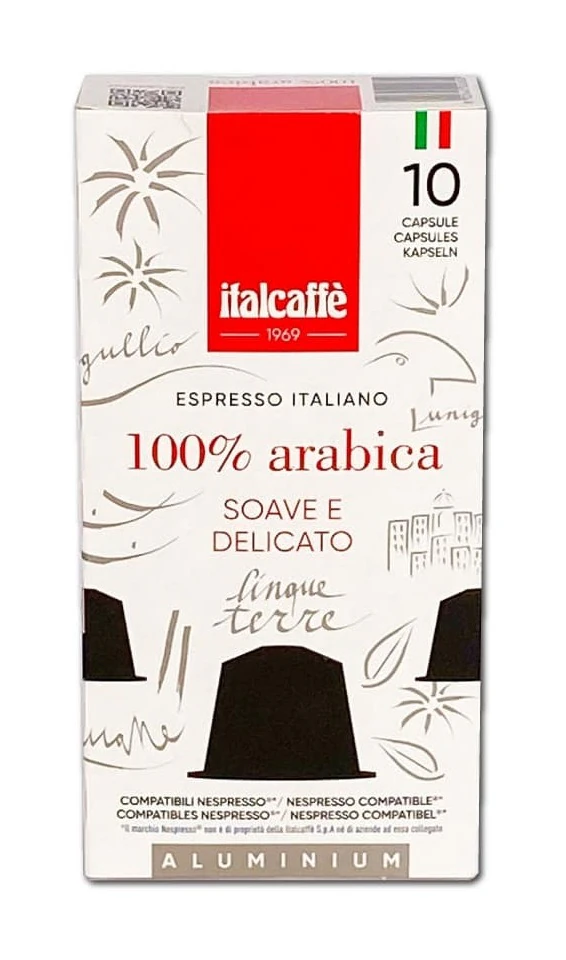 Kapsulaly kofe ITALCAFFE 100% Arabica (Nespresso)