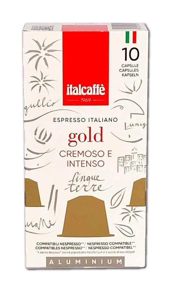 Kapsulaly kofe ITALCAFFE Cremoso Intenso (Nespresso)