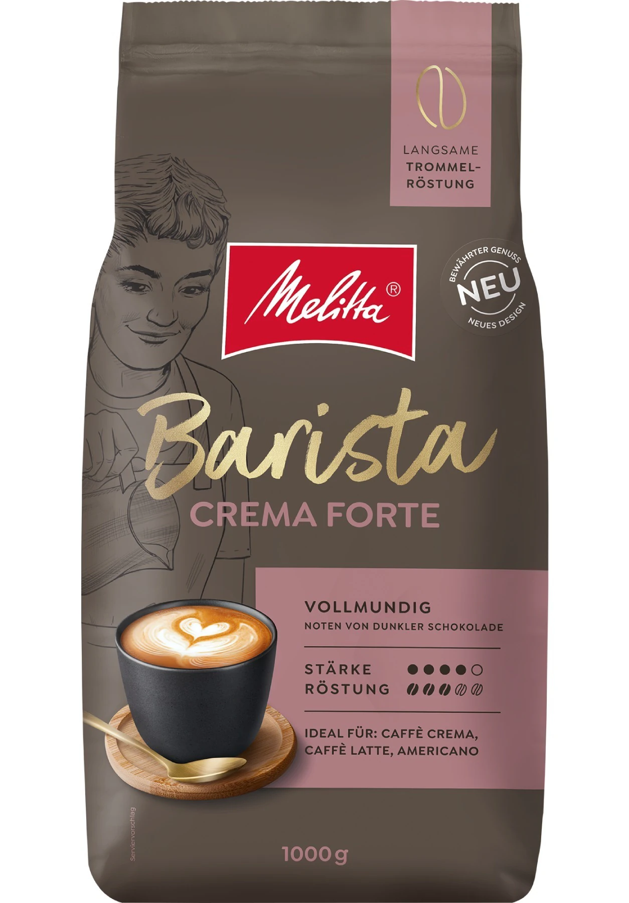 Däneli kofe MELITTA Barista CLASSIC FORTE