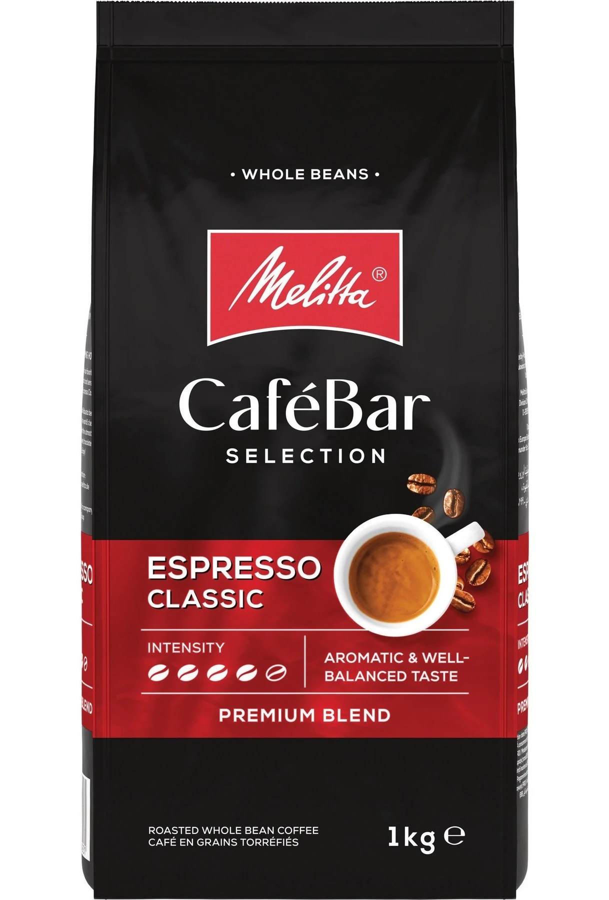 Däneli kofe MELITTA Café Bar ESPRESSO CLASSIC 1000g