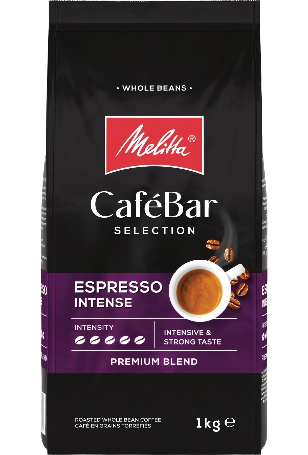Däneli kofe MELITTA Café Bar ESPRESSO INTENSE 1000g