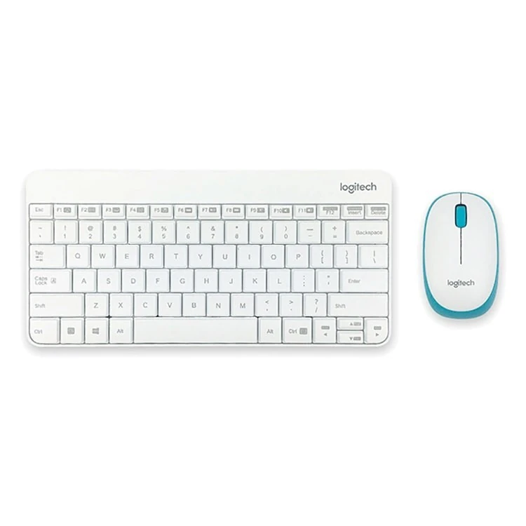 Keyboard and mouse combo LOGITECH NANO MK245 + M170 wireless 2.4GHz white