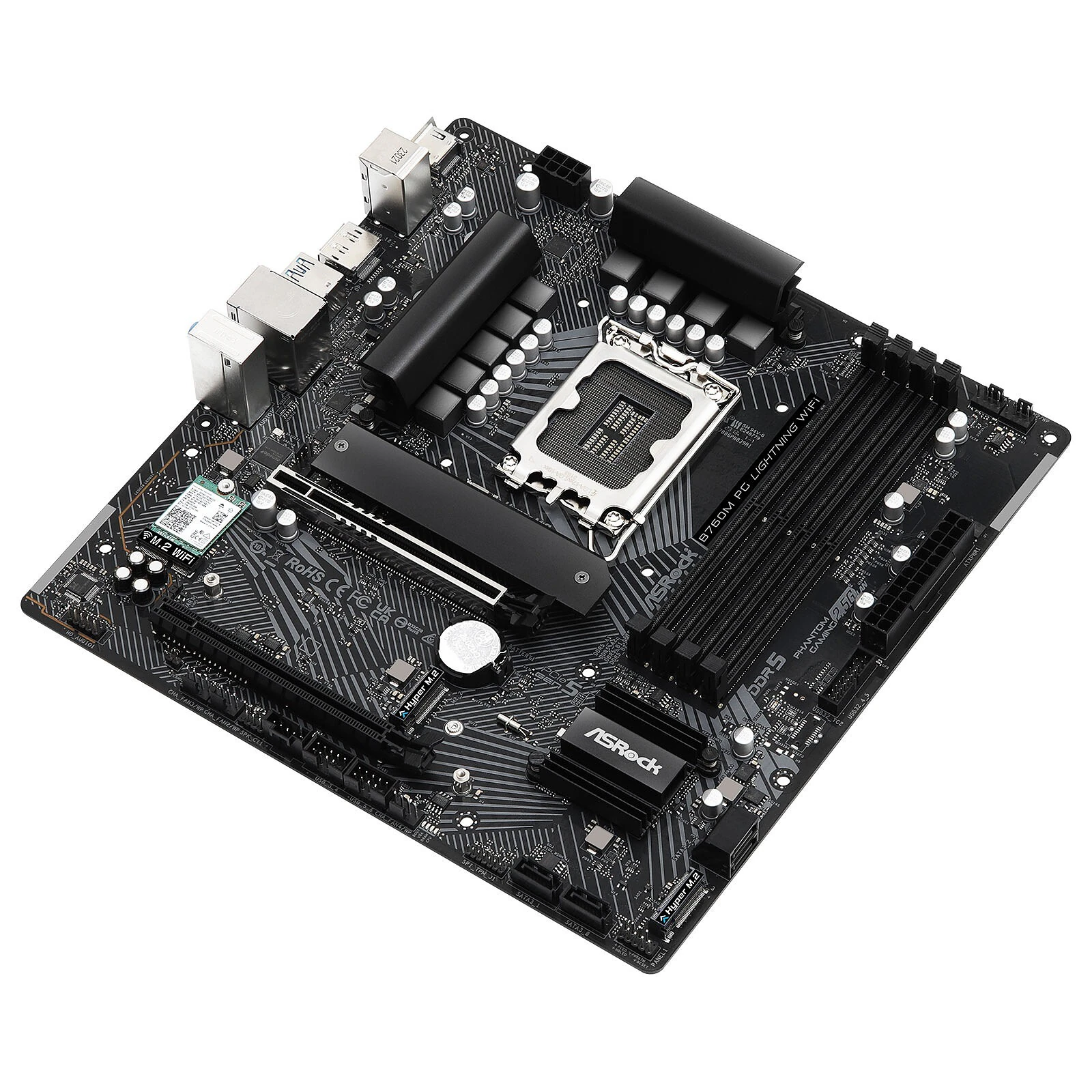 Ene plata ASROCK B760M PG LIGHTNING Wi-Fi 4xDDR5