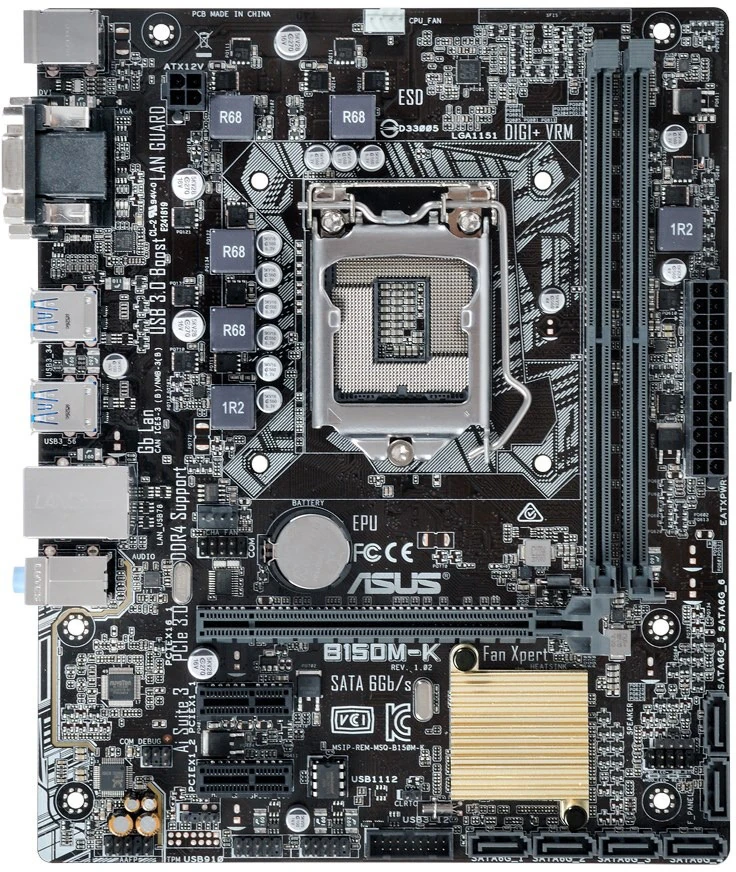Ene plata ASUS B150 LGA1151-V2 2xDDR4