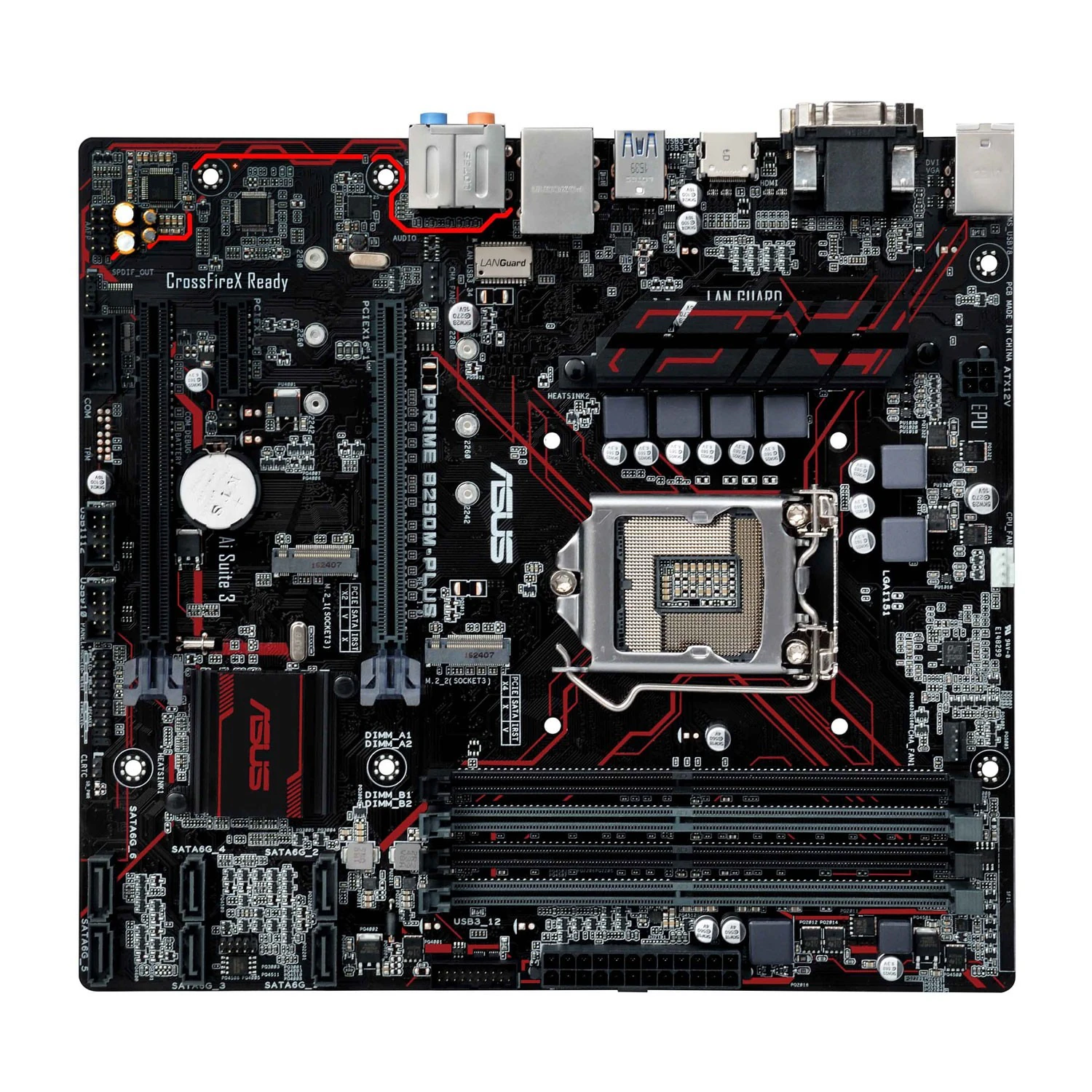 Ene plata ASUS B250M DDR4 1151