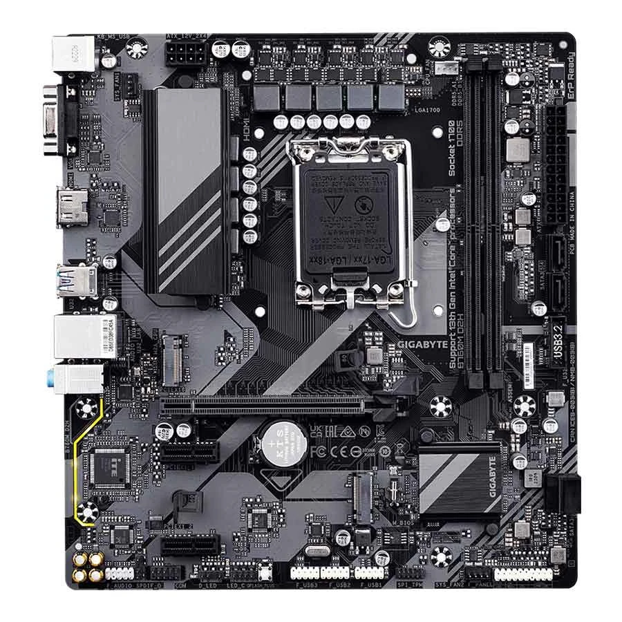 Ene plata GIGABYTE B760M D2H 2xDDR5 LGA1700