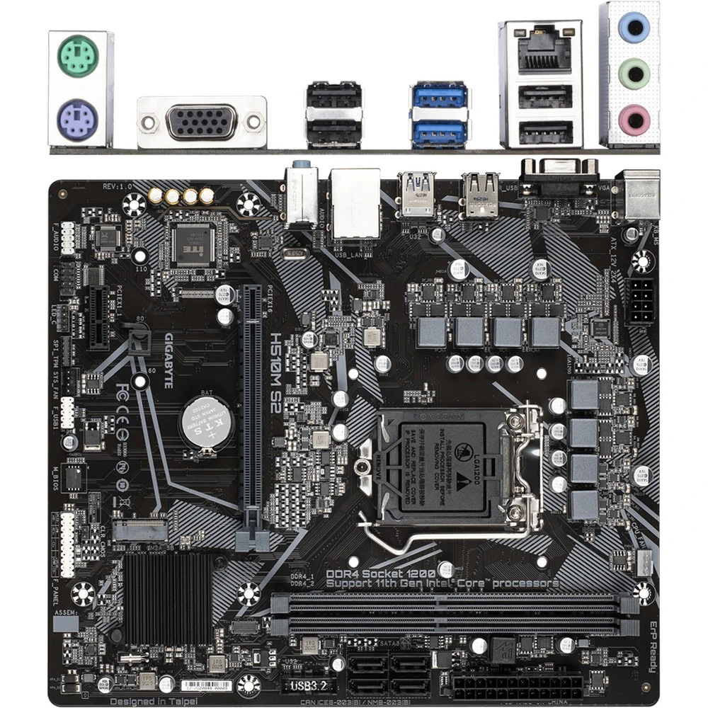 Ene plata GIGABYTE H510M S2 2xDDR4 LGA1200