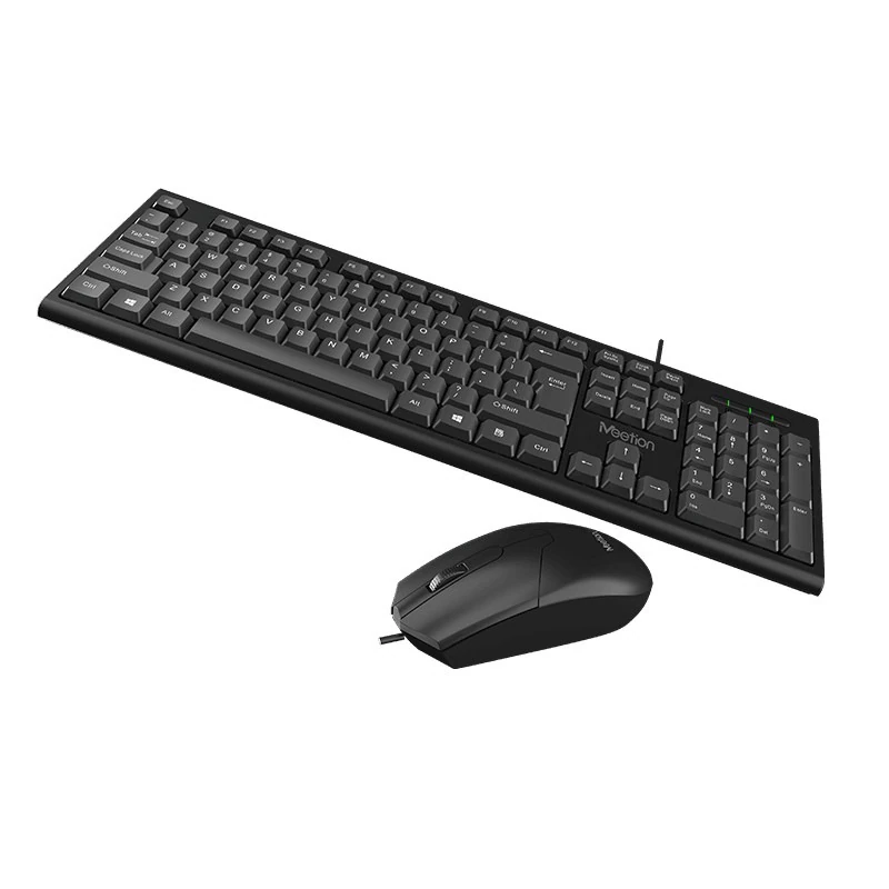 Klawiatura we syçan toplumy MEETION C100 USB simli gara