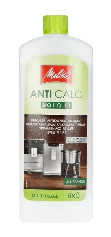 Hek çökündilerini aýyrmak üçin suwuklyk MELITTA AntiCalc Bio Liquid 250ml