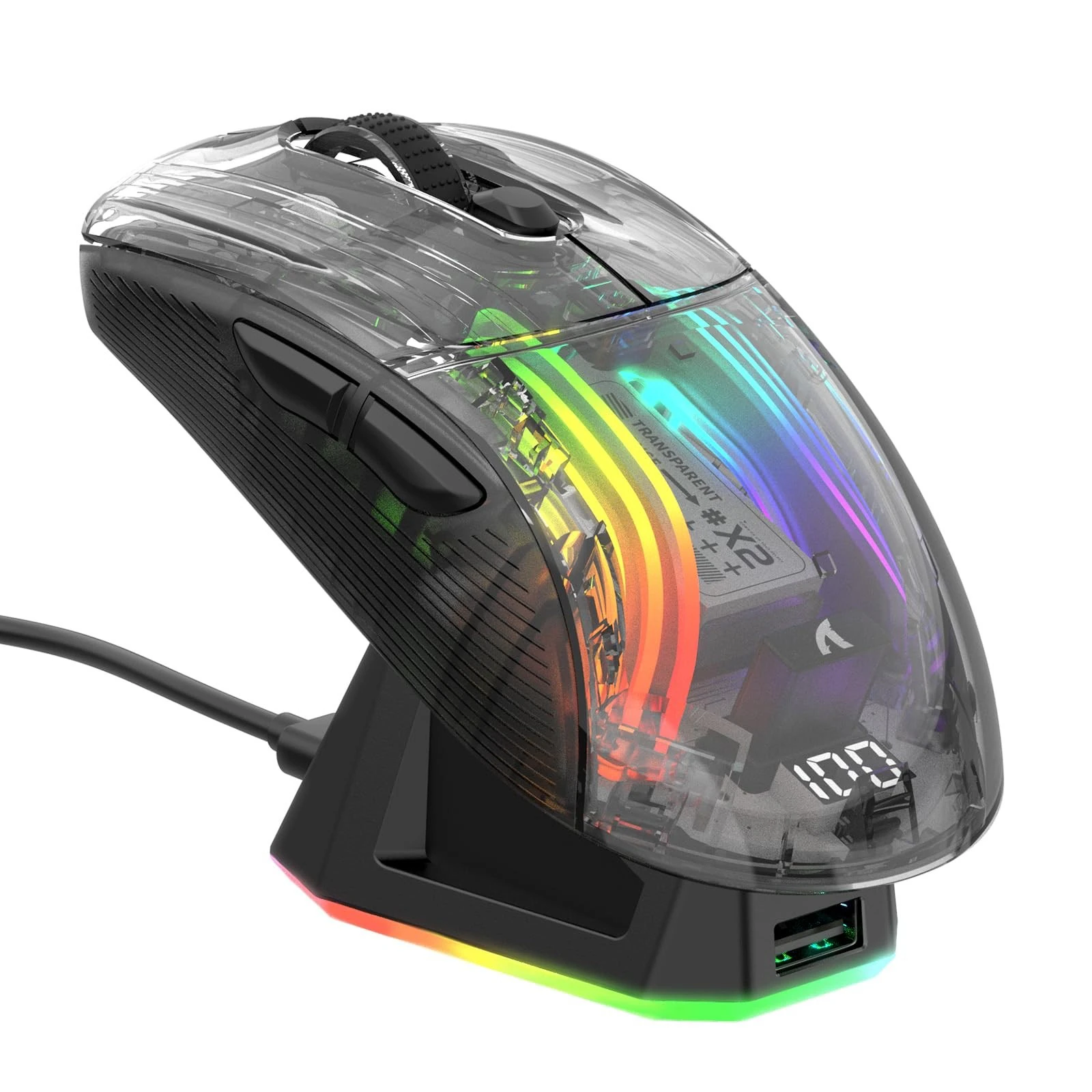 Mouse ATTACK SHARK X2 PRO wireless gaming black