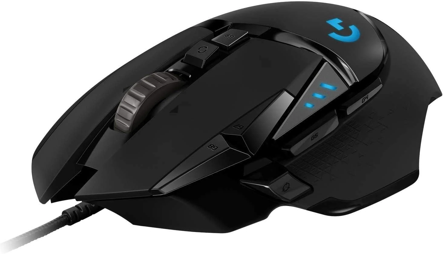 Syçan LOGITECH G502 HERO oýun simli 25600 DPI gara