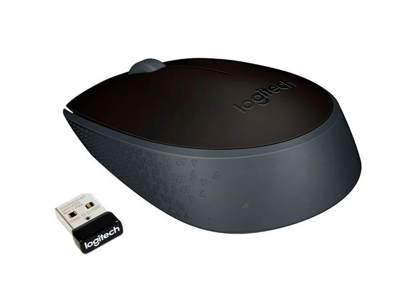 Мышь LOGITECH M170 беспроводная чёрная