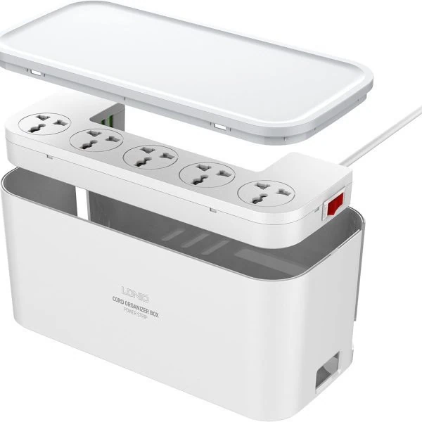 Uzaldyjy LDNIO SN5310 2500W, 5 rozetka, 3 USB, 15.5W, 2m