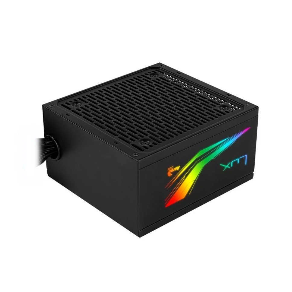 Kompýuter üçin iýmit bloky AEROCOOL LUX RGB 80 PLUS BRONZE 650W