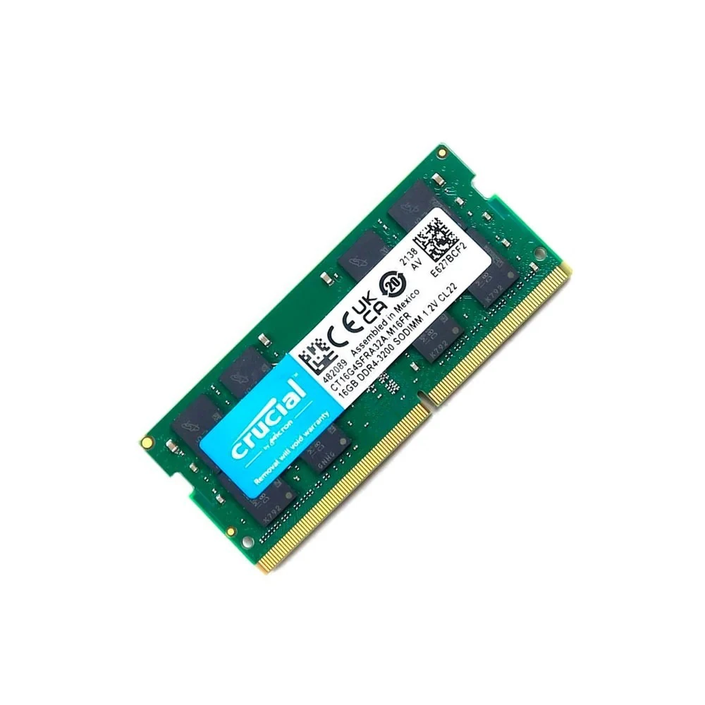 Laptop RAM CRUCIAL 16GB DDR4 3200MHz