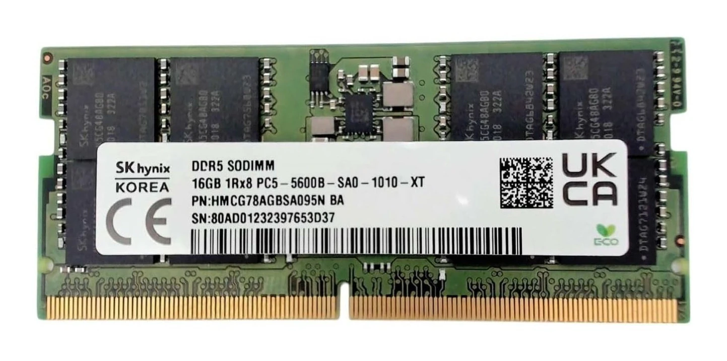 Laptop RAM HYNIX 16GB DDR5 5600MHz