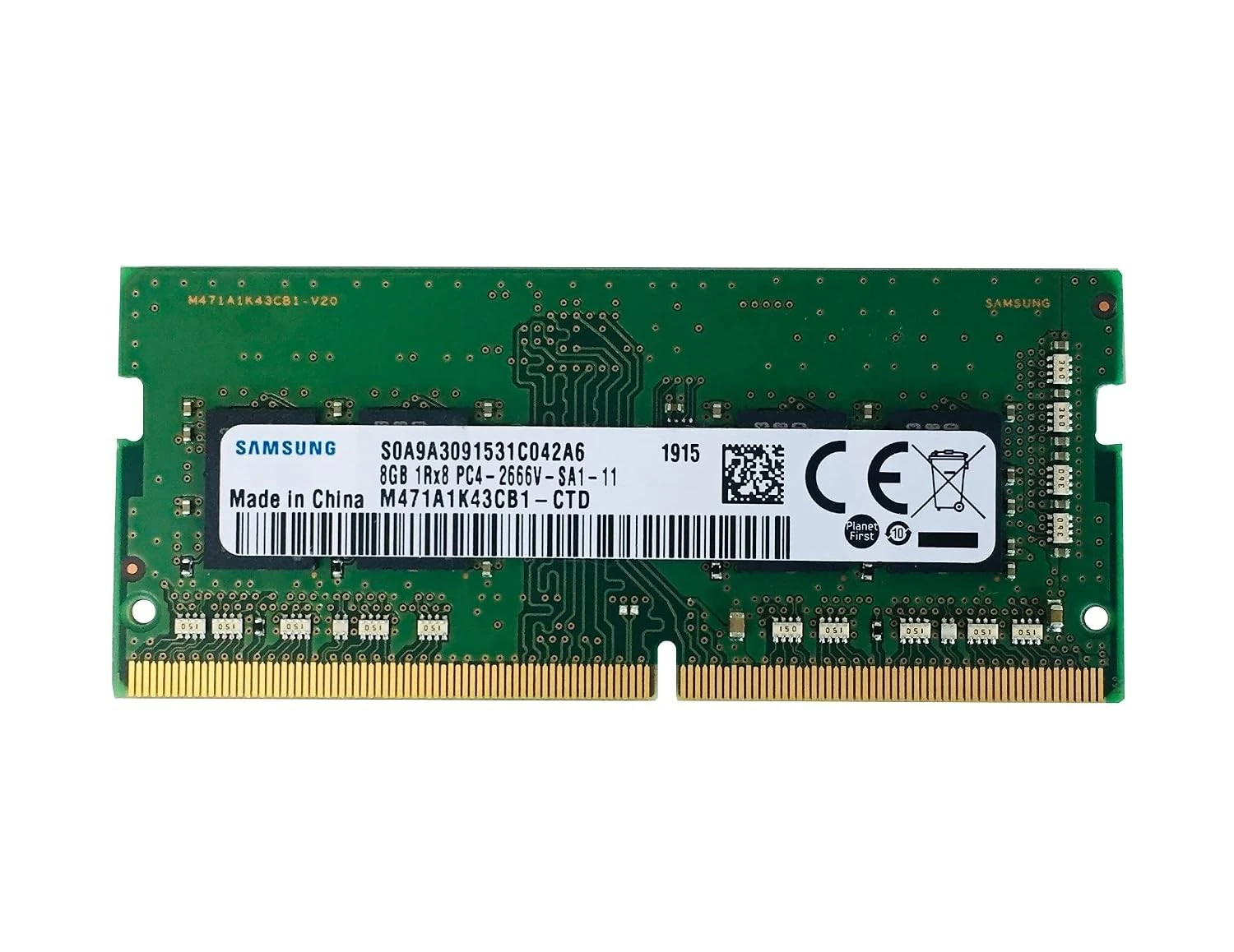 Laptop RAM SAMSUNG 8GB DDR4 2666MHz