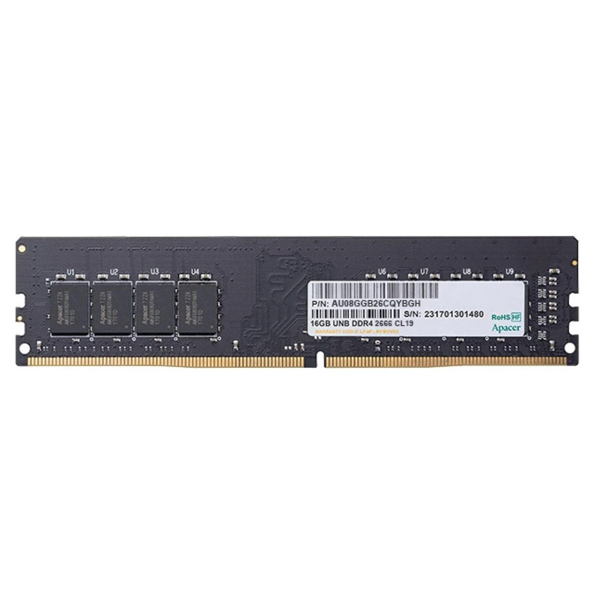 PC RAM APACER 16GB DDR4 2666MHz
