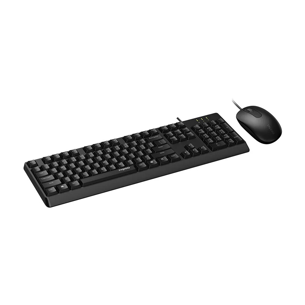 Klawiatura we syçan toplumy RAPOO X130PRO simli optiki