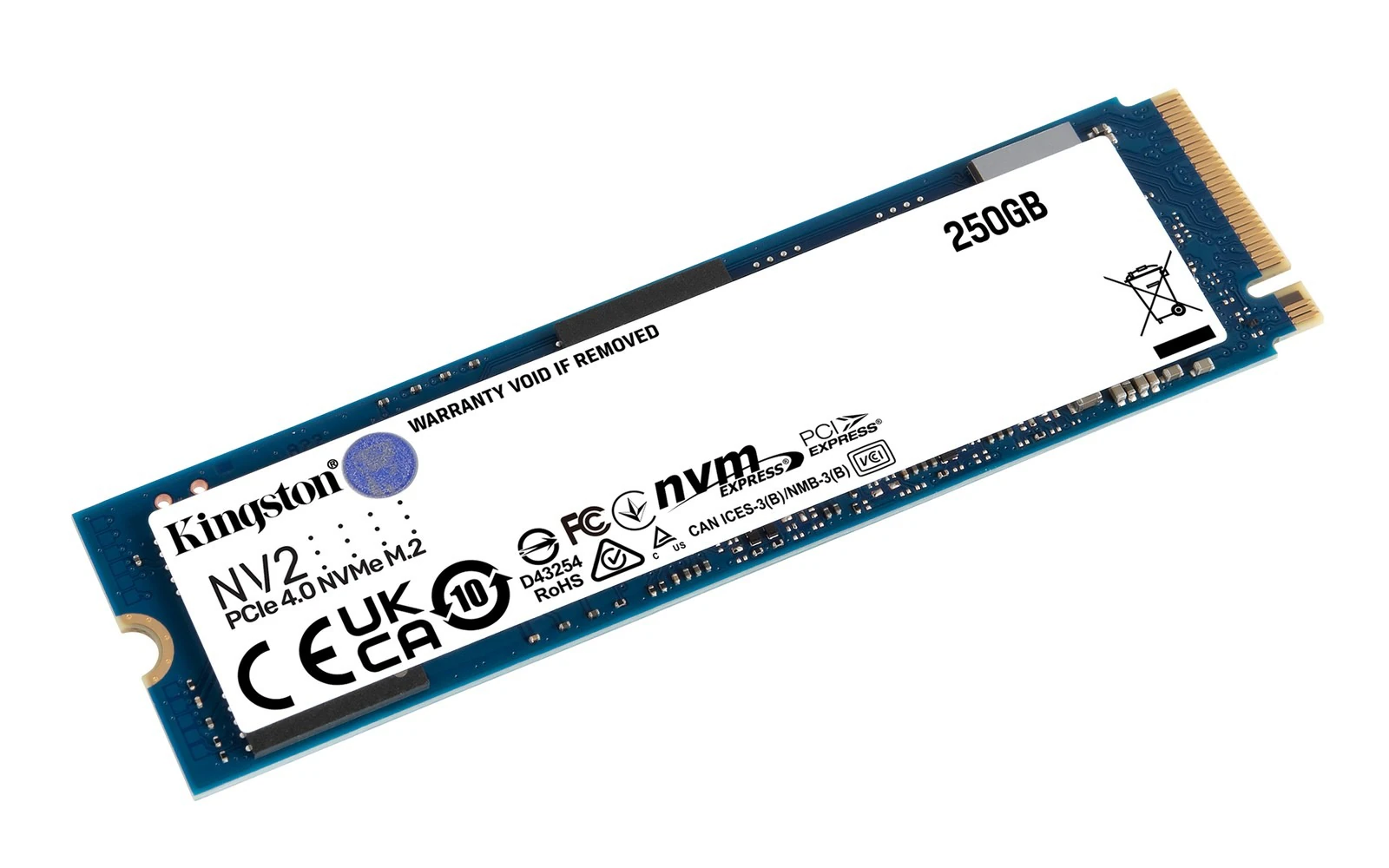 NVMe SSD KINGSTON NV2 250GB