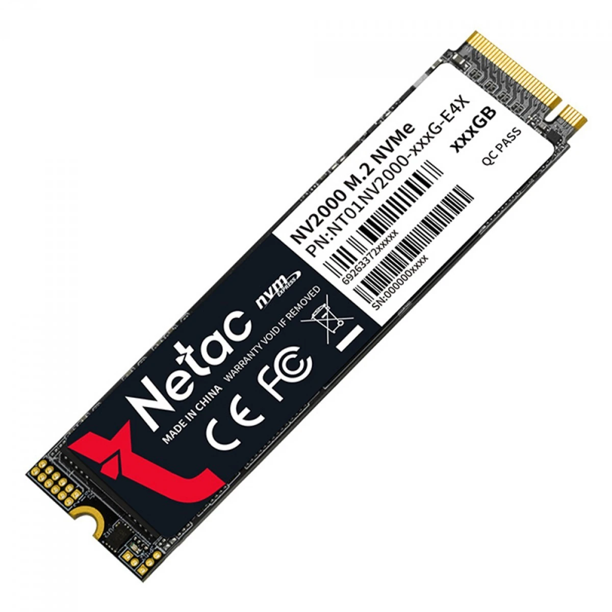 NVMe SSD NETAC NV2000 1TB GEN3x4