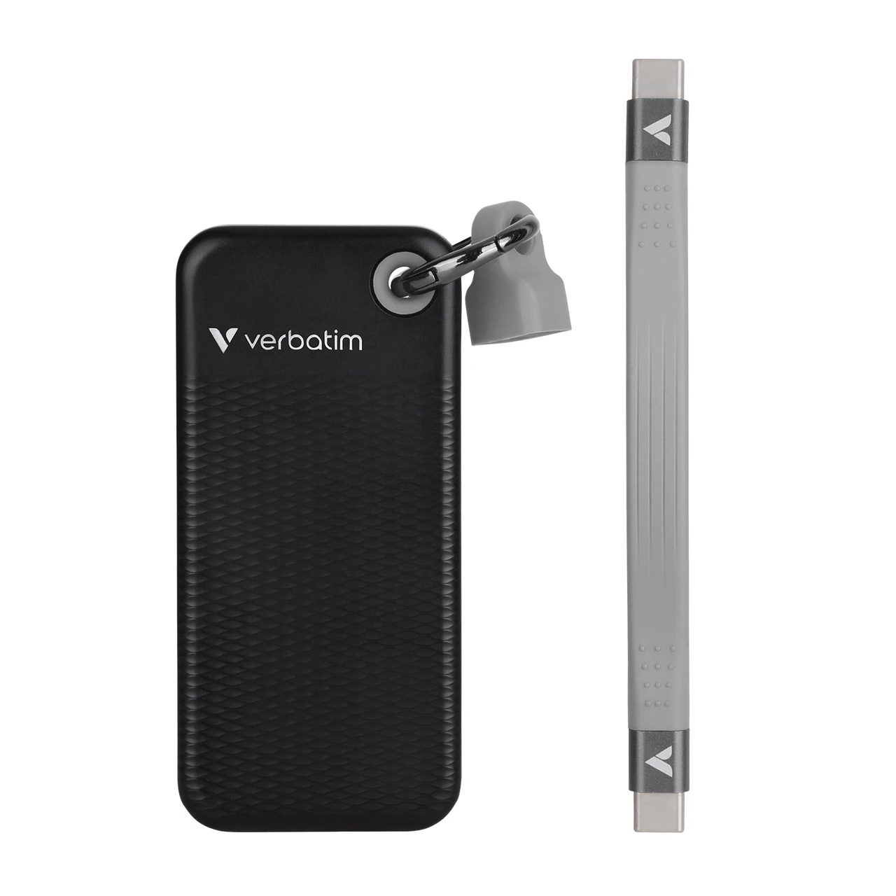 Portable SSD VERBATIM 1TB GO POCKET USB3.2 TYPE-C black-gray