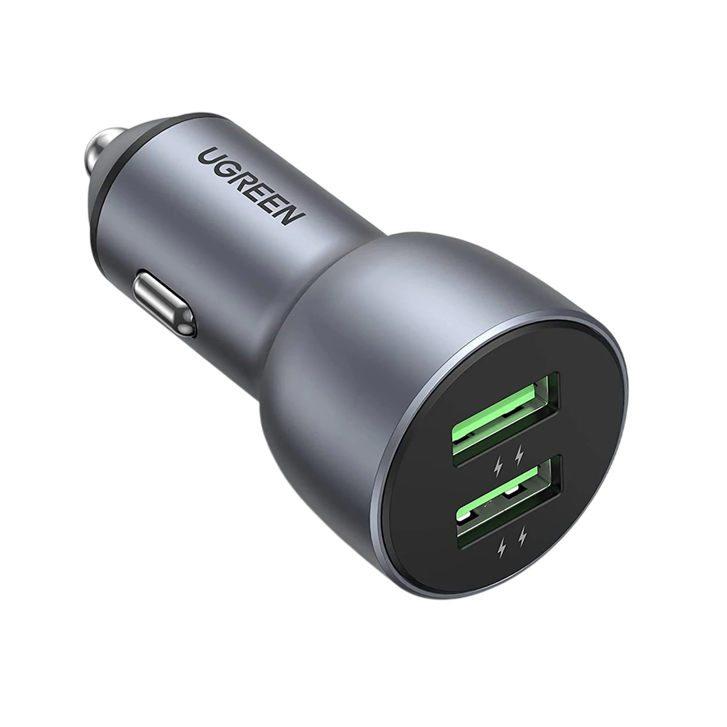 Awtoulag üçin zarýadka enjamy UGREEN 10144 36W, 2 USB, 3A