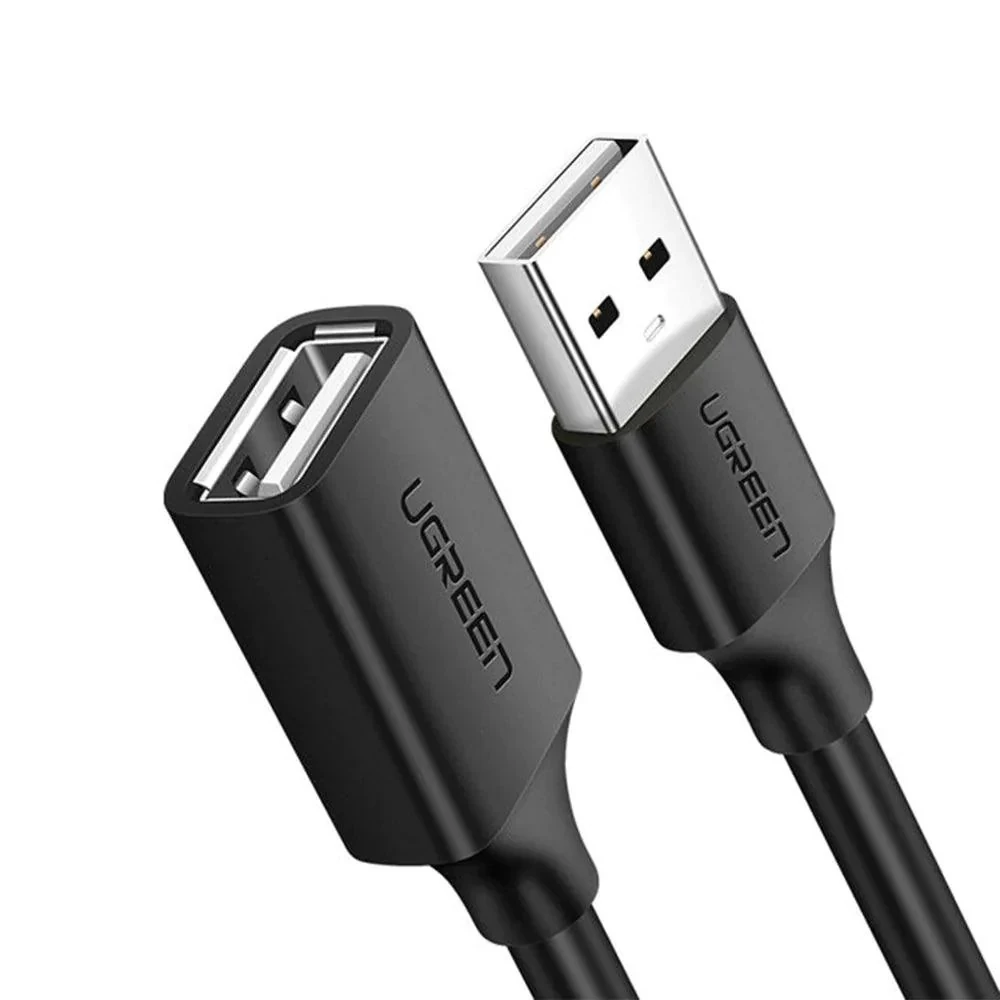 Cable UGREEN 10315 USB2.0 male to A female 1.5m black