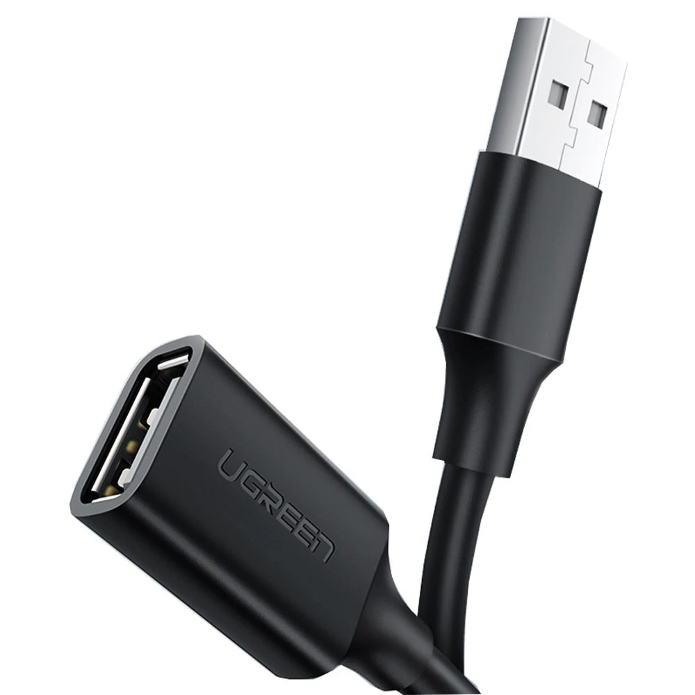 Cable UGREEN 10318 USB2.0 A male to A female 5m black