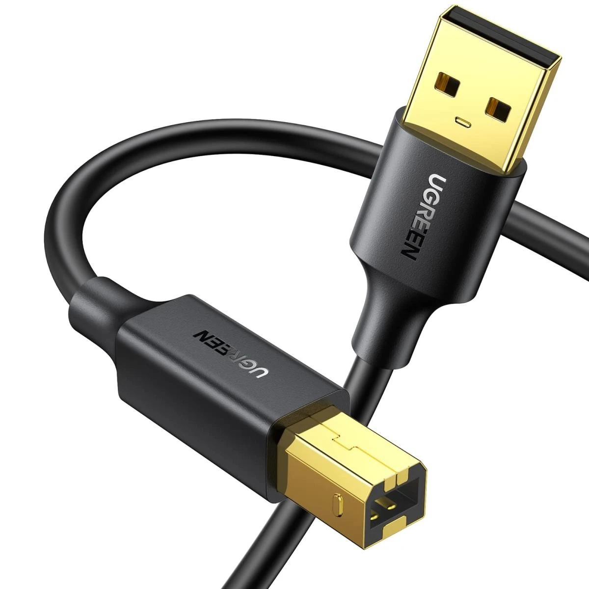 Printer cable UGREEN 10351 USB2.0 AM to BM 3m black