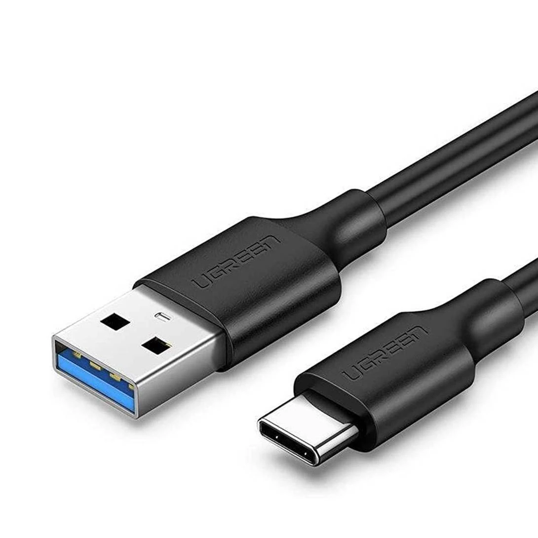 Cable UGREEN 20882 USB3.0 A male to TYPE C male nickel-plated 1m black